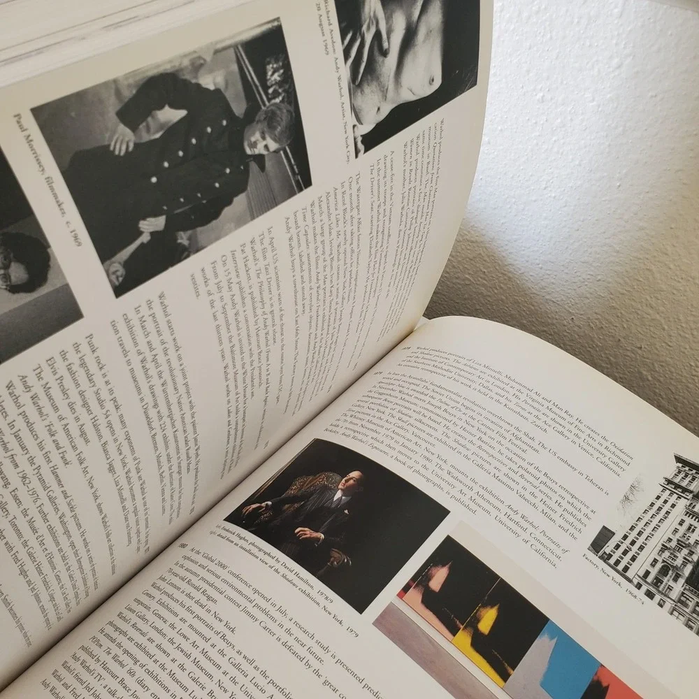 Andy Warhol Retrospective Heiner Bastian MOCA Tate Modern Art Exhibition Book
